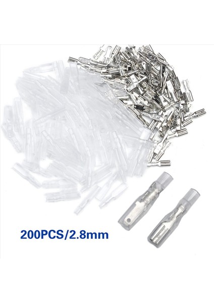 400PCS Erkek/dişi Kürek Kıvrım Terminalleri Elektrik Yalıtım Kolu Tel Sargı Konnektörü 2 8 mm (Yurt Dışından) modelleri