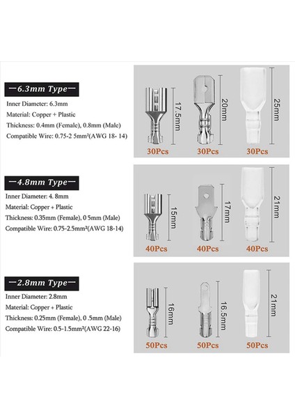 400PCS Erkek/dişi Kürek Kıvrım Terminalleri Elektrik Yalıtım Kolu Tel Sargı Konnektörü 2 8 mm (Yurt Dışından) fırsatları