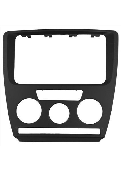 2din Araba Radyo Fasya Çerçevesi DVD Gps Navigasyon Mp5 Panel Kapak Skoda Octavia 2007-2009 (Yurt Dışından)