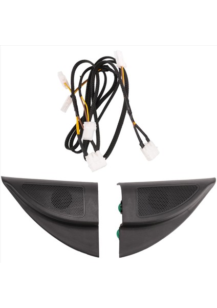Araba Audio Üçlü Kısaltılmış Kafa Tweeter Hoparlörler Hyundai Solaris Için A-Pillar Boynuzu Verna 87650-87660 87650-F9020 (Yurt Dışından) modelleri