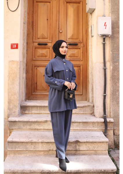 Çift Cepli Bağcıklı Modal Takım fiyatları