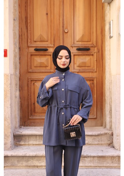 Çift Cepli Bağcıklı Modal Takım modelleri