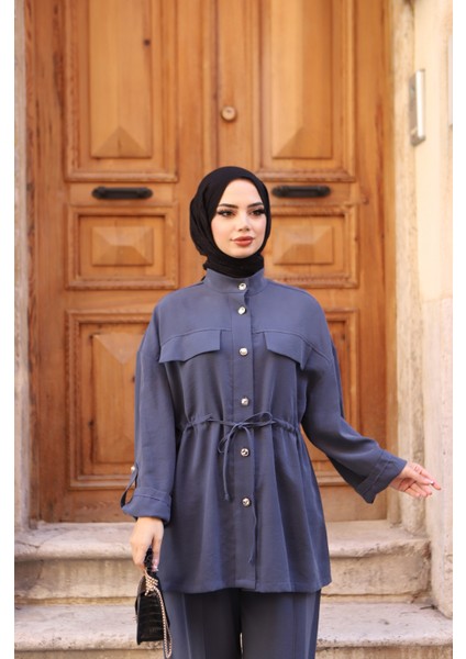 Çift Cepli Bağcıklı Modal Takım fırsatları