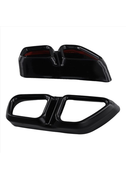 1 Çift Araba Kuyruğu Egzoz Borusu Çıkış Susturucu Boru Kapağı Bmw 5 Serisi Için Dekoratif Kuyruk Boğaz Çerçevesi G30 G38 2018 - 2022 (Yurt Dışından) fiyatları