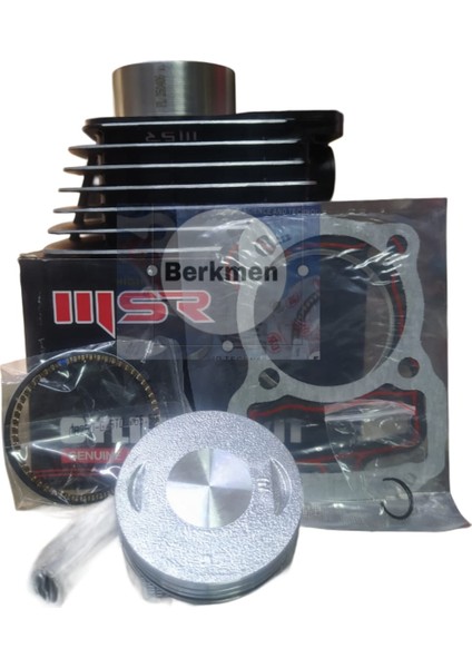 CG150 65,5 mm Piston 15 Perno 69 Boy Özel Gömlek Silindir Set