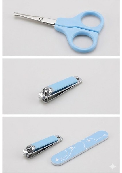 Bebek Tırnak Bakım Seti (Mavi) — Güvenli & Nazik Bebek Tırnak Bakımı fiyatları