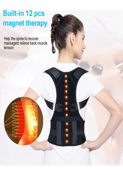 Dik Duruş Manyetik Korsesi, Erkek ve Kadınlar Için Rahat Destek