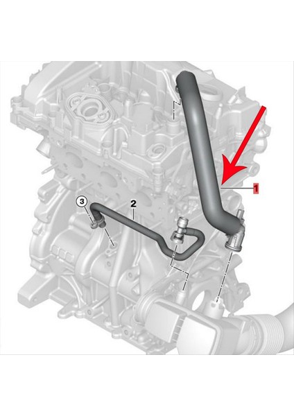 Motor Egzoz Borusu Havalandırma Borusu 11157623745 Bmw 1 Için Seri 3 Serisi 4 Serisi 5 Seri 7 Serisi 7 Serisi Yeni (Yurt Dışından) modelleri
