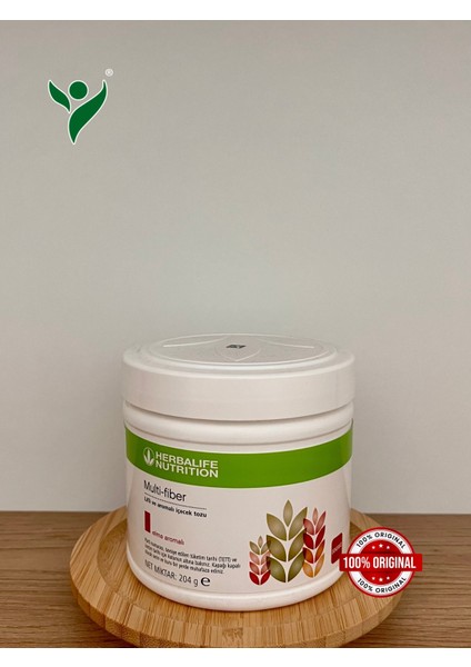 Multi-Fiber Lifli ve Elma Aromalı Içecek Tozu (Lif Desteği)