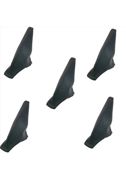 5x Handbrake Yürüyüşü Kapak El Freni Önyükleme Chevrolet Spark Için Siyah Pu Deri 2011-2016 (Yurt Dışından)