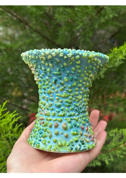 Sır Kaplı Estetik Özel Seramik Saksı