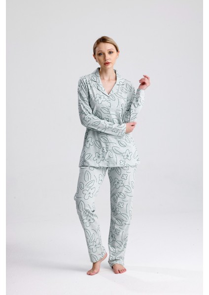 Pamuklu Pijama Takımı 5008