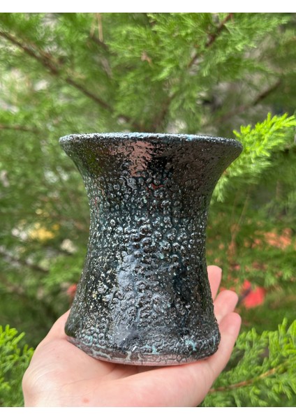 Sır Kaplı Estetik Özel Seramik Saksı