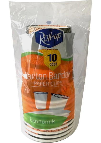 Kahve Bardağı 8 Oz 10'lu