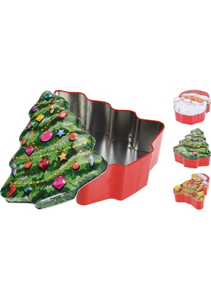 Metal Saklama Kutusu 4 Adet