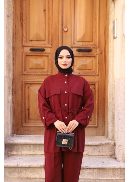 Çift Cepli Bağcıklı Modal Takım modelleri