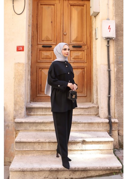 Çift Cepli Bağcıklı Modal Takım fiyatları