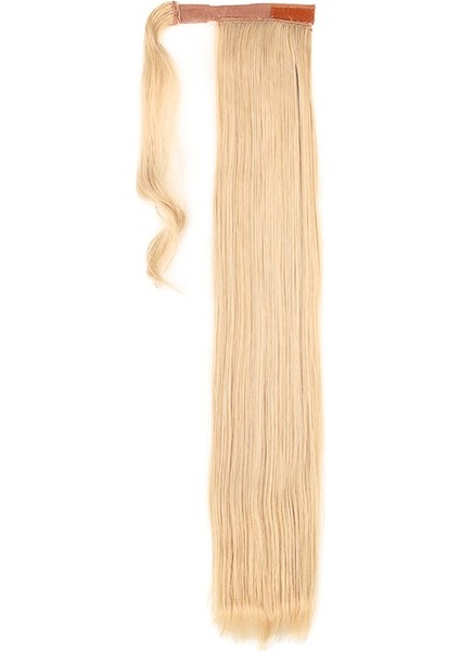 Bağlamalı Düz At Kuyruğu / Balköpüğü Beyaz Platin Röfleli modelleri