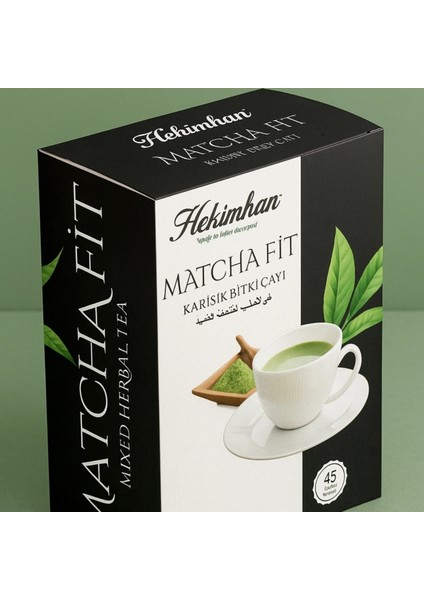 Matcha Fit Çay (45'li Süzen Poşet)