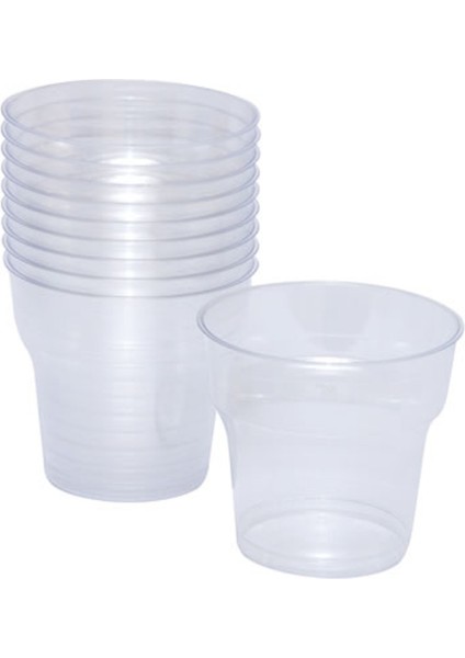 Şeffaf Kristal Bardak 10'lu