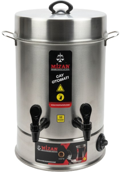 160 Bardak Endüstriyel Çaymatik - Paslanmaz Çelik Çay Otomatı