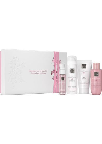 The Ritual Of Sakura Kiraz Çiçekleri ve Pirinç Sütü Içeren Yenileyici Hediye Seti Small