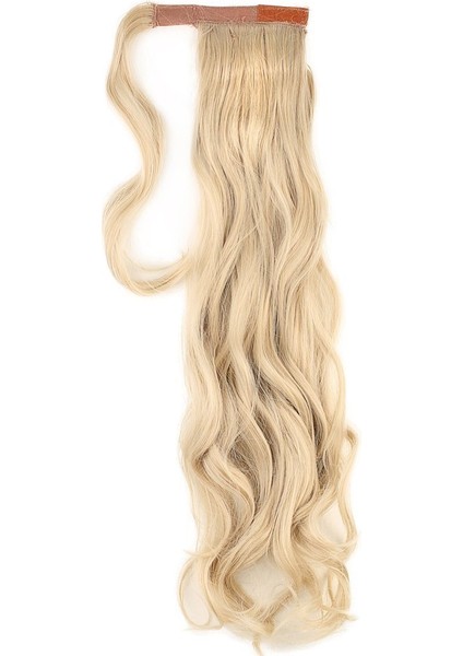 Bağlamalı Dalgalı At Kuyruğu / Kumral Beyaz Platin Röfleli modelleri