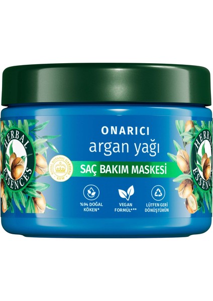 Onarıcı Argan Yağı Saç Bakım Maskesi 300 ml