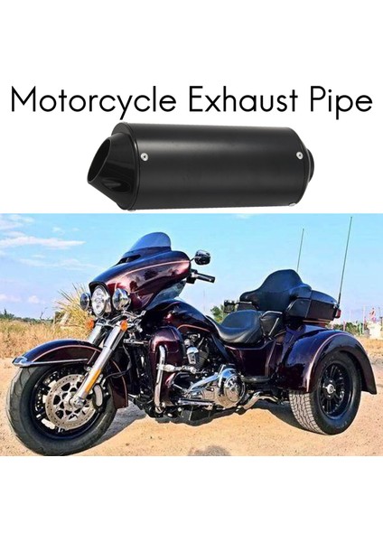 28MM Motosiklet Egzoz Susturucu Boru Kiti 50CC 110CC 125CC Için Kir Çukur Bisikleti Honda Black Için Atv (Yurt Dışından) modelleri