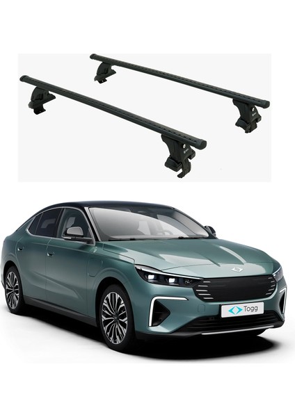 REX Togg T10F Sedan için Tavan Oluksuz Ara Atkı Seti