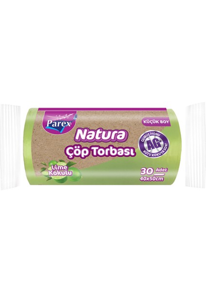 Natura Çöp Torbası Lime Kokulu Küçük Boy 30'lu