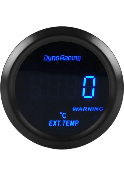 2 Inç 52MM Egzoz Gaz Sıcaklığı Göstergesi Dijital Egzoz Sıcaklığı Egt Ext Ext Ext Mavi LED Araç Gösterge Metre Sensörlü (Yurt Dışından)