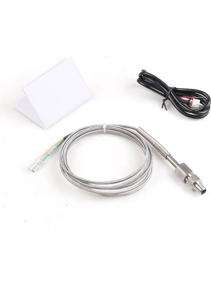 2 Inç 52MM Egzoz Gaz Sıcaklığı Göstergesi Dijital Egzoz Sıcaklığı Egt Ext Ext Ext Mavi LED Araç Gösterge Metre Sensörlü (Yurt Dışından) modelleri