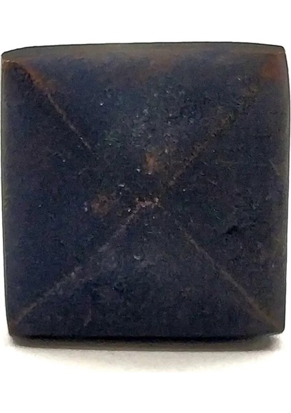 Antika Tarz Dekoratif Pirinç Piramit Kabara - 21 Mm, Oksit