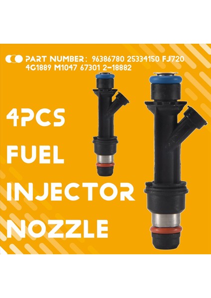 4pcs/chevrolet-Aveo 1 6l L4 Pontıac Dalga 96386780 25334150 FJ720 4G1889 Araç Aksesuarları (Yurt Dışından) fırsatları