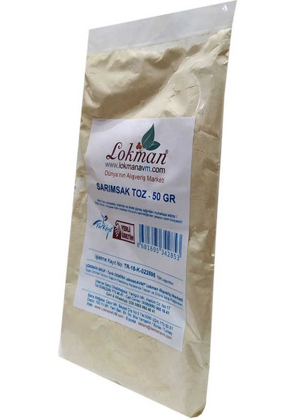 Sarımsak Toz 50 gr Paket modelleri