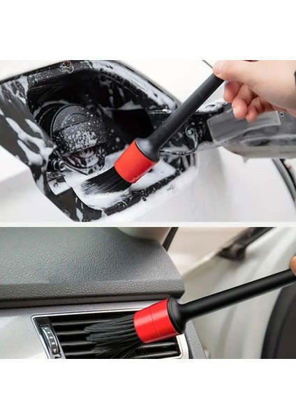 Tekli Detay Fırça Oto Araba Yıkama Klima Temizleme Iç Aksam Temizleme Fırçası