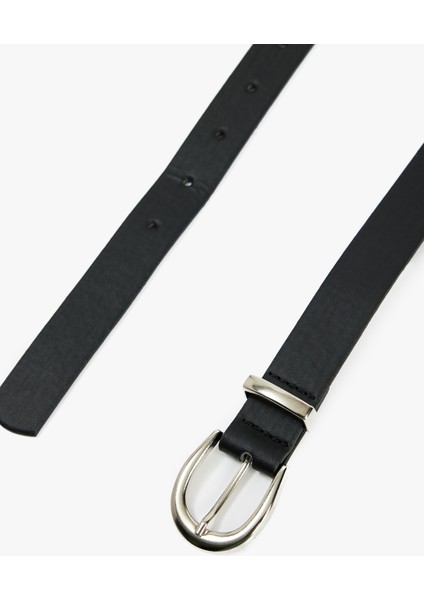 Metal Tokalı Suni Deri Kemer modelleri