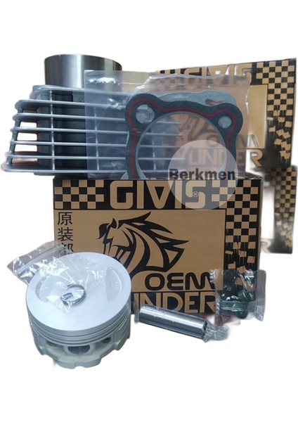Gıvıs CG150 65,5mm Piston 13PERNO Silindir Set