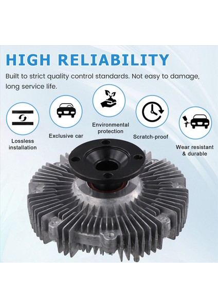 Motor Sıvı Kuplaj Montajı 16210-0E010 162100E010 Toyota Hilux Fortuner 15-21 Soğutma Fanı Kuplör Viskoz Debriyaj (Yurt Dışından) fırsatları