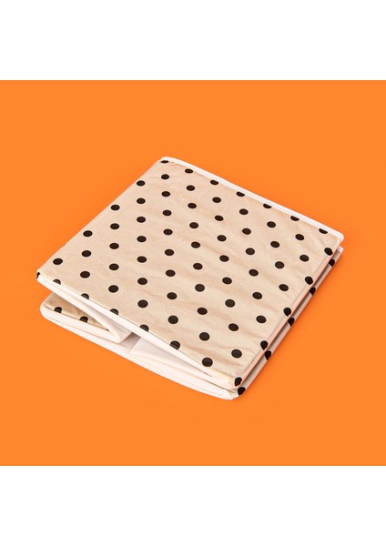 Puantiyeli Dolap Içi Organizer - Krem / Siyah fırsatları