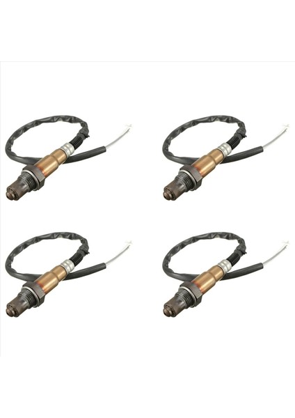 4x 4 Tel Universal Gaz O2 Oksijen Sensörü Lambda O2 Sensörü 0258986602 0258986507 Citroen Ford Hyundai Renault-Volvo Için (Yurt Dışından)