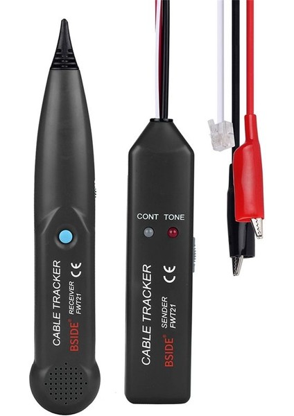 Bıde FWT21 Telefon Hattı Dedektör Hattı Bulucu Ağ Kablo Test Cihazı RJ11 Test Cihaz Test Test Kablo Tonu Testi (Yurt Dışından)