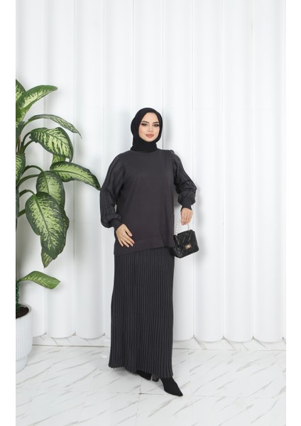 Simli Merserize Etekli Takım