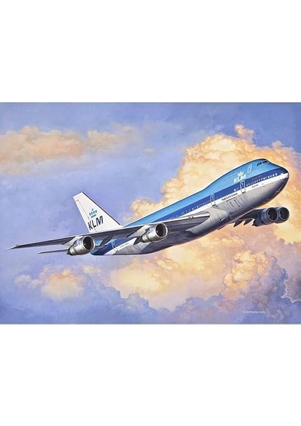 Model Kit Boeing 747-200 1:450 3999 + 6 Revell Set