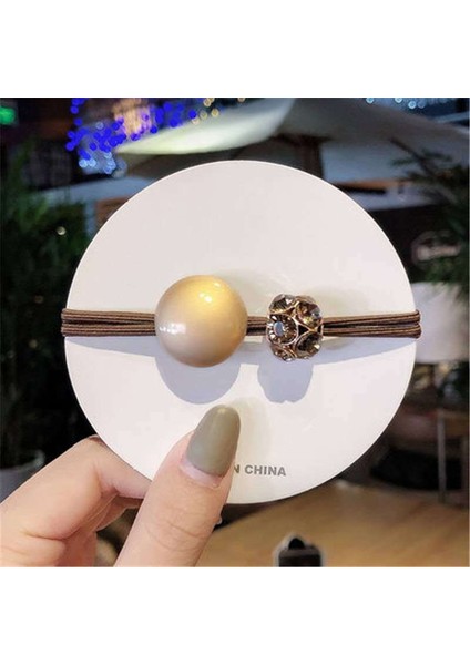 Kafa Bandı Kıdemli Anlamda Saç Halkasına Zarar Vermez Yüksek Elastikiyet Kılıfı Saç Ipi Deri Bant Saç Bağı Kadın Saç Aksesuarları Başlıklar (Yurt Dışından)