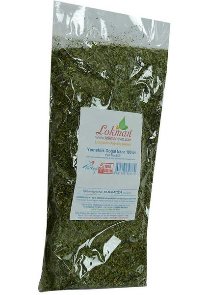 Nane Doğal Yemeklik 100 gr Paket modelleri