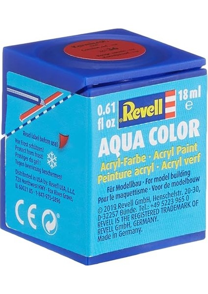 VAY38300 Cam Kavanoz + Revell - Su Bazlı Maket Boyası Karmen Kırmızısı Mat 18 ml (36136) + 7 Revell Set fiyatları