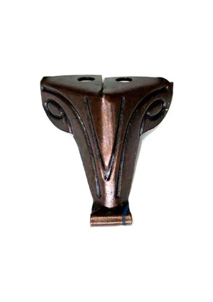 Sac Ahşap, Sunta Sandık Ayağı, Kutu Ayak 2,5 cm - Eskitme - Lisinya