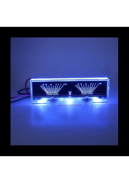 2x Vu Metre Ses Güç Amplifikatör Paneli Çift Analog Seviye Db Metre Arka Işıklı (Yurt Dışından) fiyatları